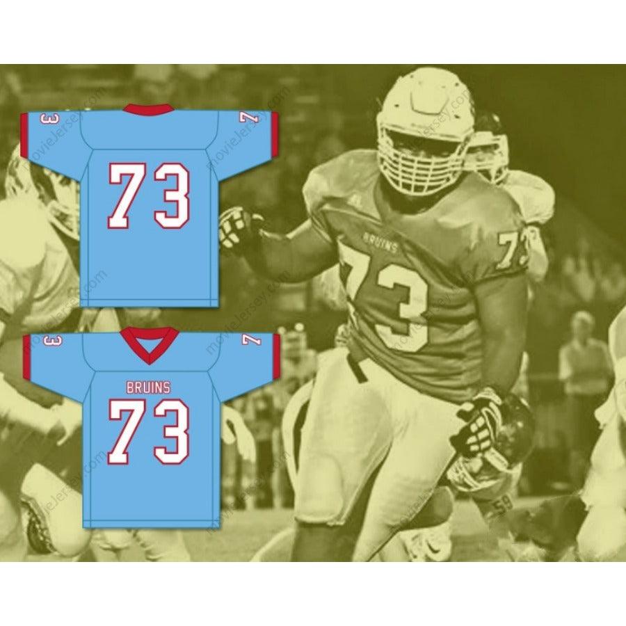 CUSTOM ANY Name Number TREY SMITH III 73 UNIVERSITY SCHOOL OF JACKSON BRUINS Football Jersey Top Stitched S-6XL