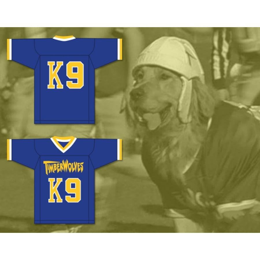 CUSTOM ANY Name Number AIR BUD BUDDY K9 FERNFIELD TIMBERWOLVES Football Jersey Top Stitched S-6XL