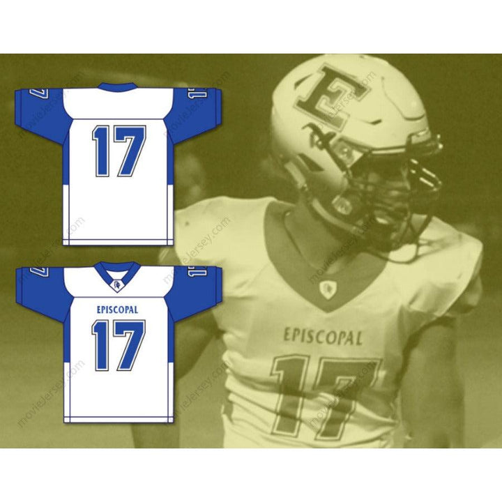 CUSTOM ANY Name JAYLEN WADDLE 17 EPISCOPAL HIGH SCHOOL Football Jersey Top Stitched S-6XL