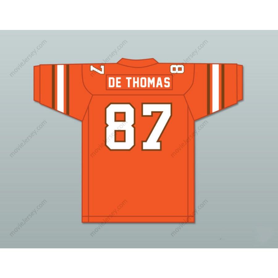 CUSTOM ANY Name Number DERRICK THOMAS 87 SOUTH MIAMI SENIOR HIGH SCHOOL COBRAS Football Jersey Top Stitched S-6XL