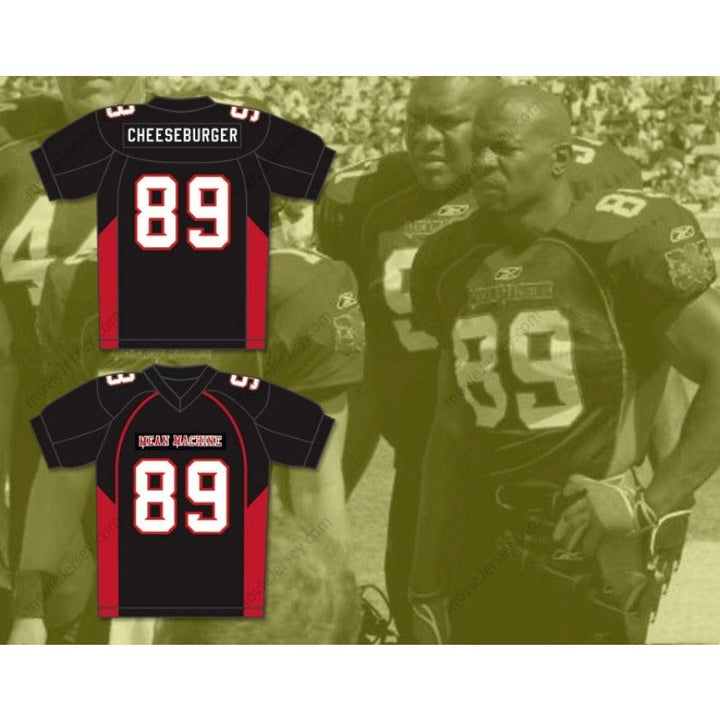 CUSTOM ANY Name Number TERRY CREWS 89 CHEESEBURGER EDDY MEAN MACHINE CONVICTS Football Jersey Top Stitched S-6XL