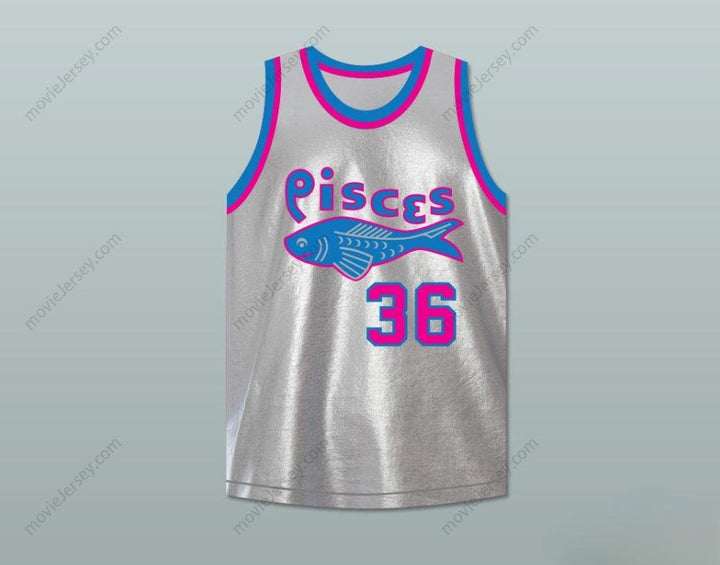 CUSTOM ANY Name Number BENNY RAE 36  PISCES BASKETBALL JERSEY THE FISH THAT SAVED  Top Stitched S-6XL