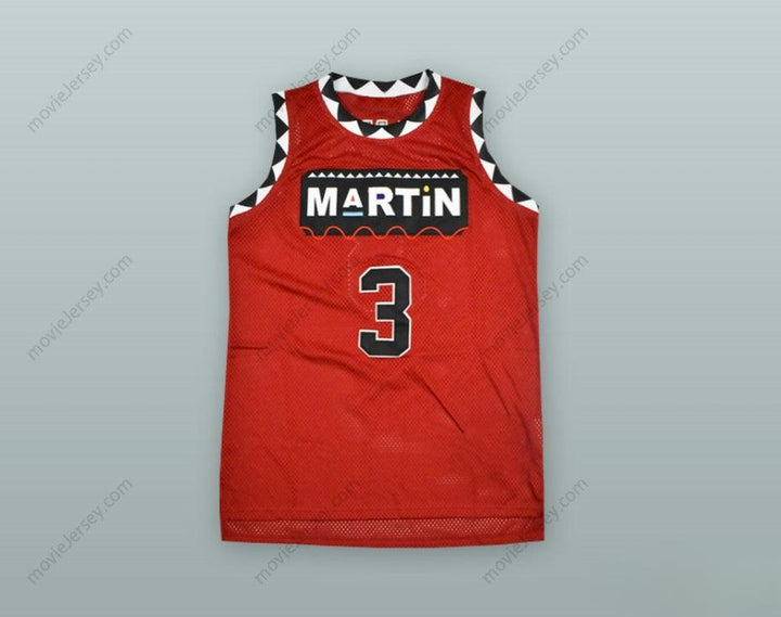 CUSTOM ANY Name Number GINA WATERS-PAYNE 3 MARTIN RED BASKETBALL JERSEY Top Stitched S-6XL