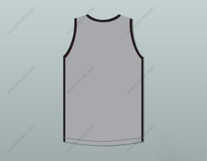 CUSTOM ANY Name Number JOHNNY YU GREY JERSEY Top Stitched S-6XL