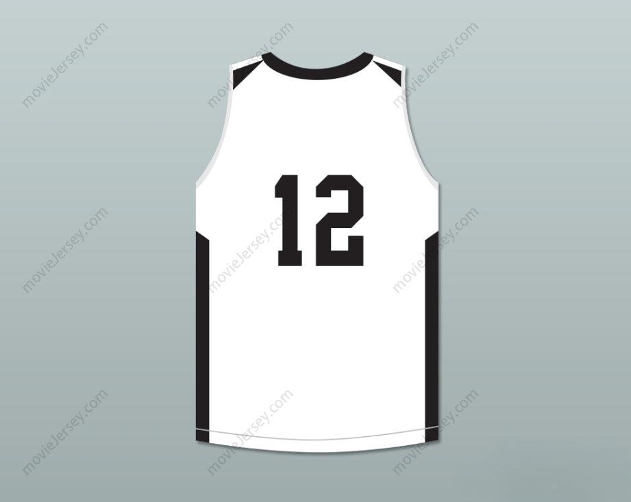 CUSTOM ANY Name Number JA MORANT 12 CRESTWOOD HIGH SCHOOL KNIGHTS WHITE BASKETBALL JERSEY 1 Top Stitched S-6XL