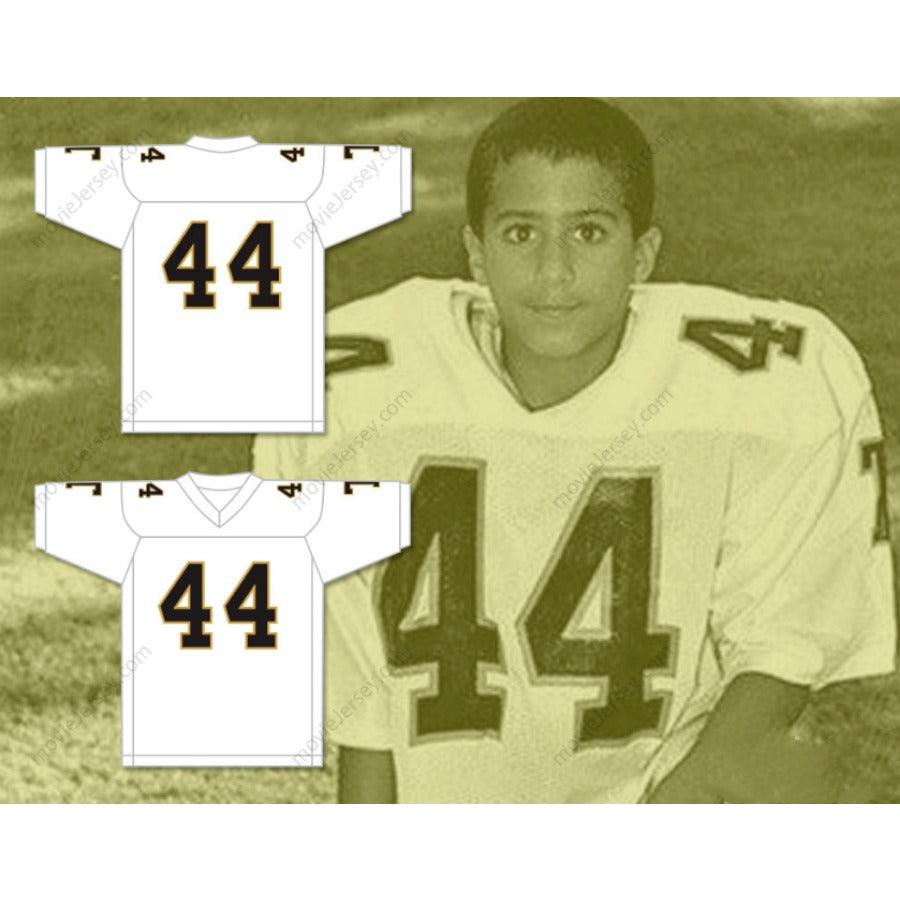 CUSTOM ANY Name Number COLIN KAEPERNICK 44 TURLOCK YOUTH LEAGUE WHITE FOOTBALL JERSEY Top Stitched S-6XL
