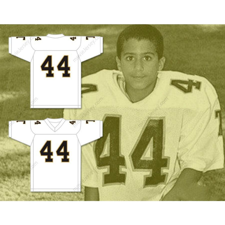 CUSTOM ANY Name Number COLIN KAEPERNICK 44 TURLOCK YOUTH LEAGUE WHITE FOOTBALL JERSEY Top Stitched S-6XL