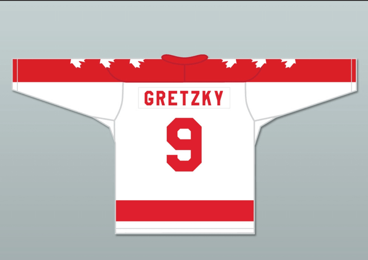 Custom Any Name Number Wayne Gretzky 9 Seneca Nationals Hockey Jersey Metro Junior B Hockey League Top Stitched S-6XL