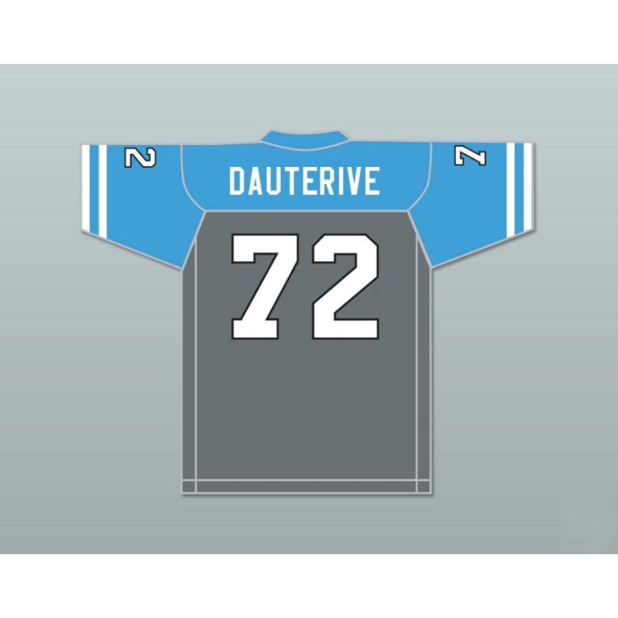 CUSTOM ANY Name Number BILL DAUTERIVE 72 ARLEN COUGARS HIGH SCHOOL HOME Football Jersey Top Stitched S-6XL
