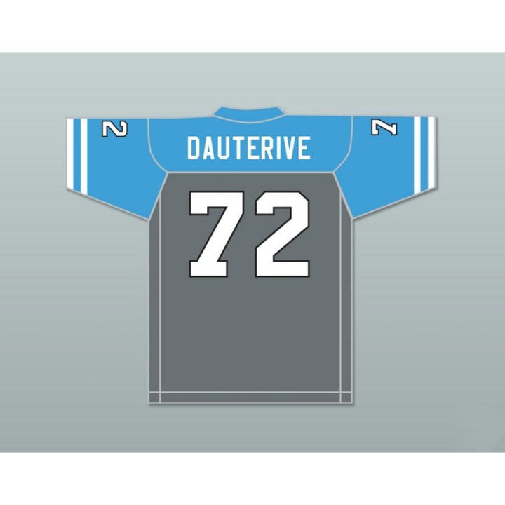CUSTOM ANY Name Number BILL DAUTERIVE 72 ARLEN COUGARS HIGH SCHOOL HOME Football Jersey Top Stitched S-6XL