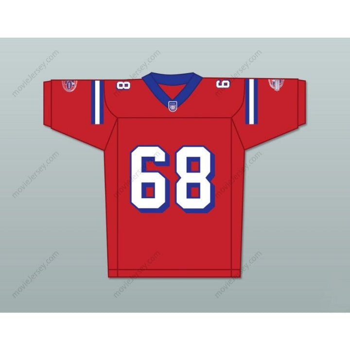 CUSTOM ANY Name Number ACE YONAMINE JUMBO FUMIKO 68 WASHINGTON SENTINELS HOME Football Jersey Top Stitched S-6XL