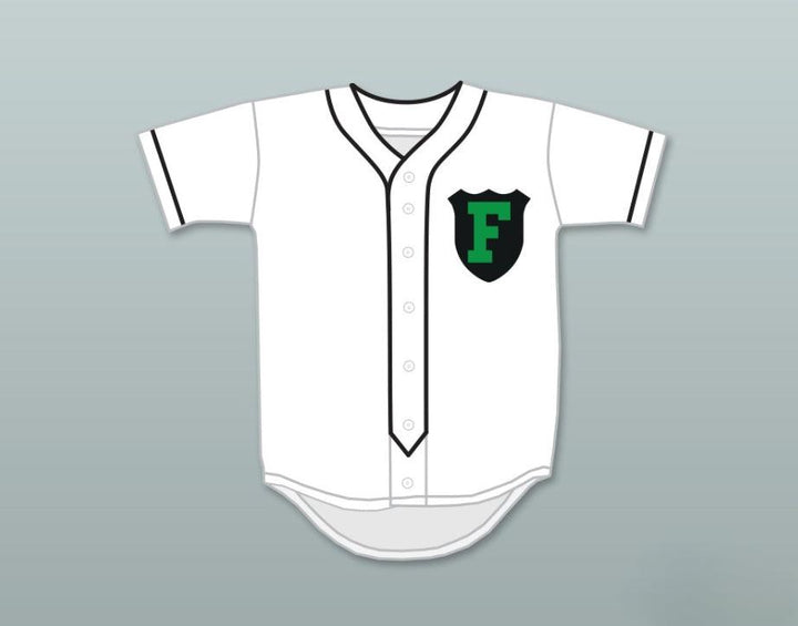 Custom Any Name Number RON SANTO 10  HIGH SCHOOL QUAKERS WHITE BASEBALL JERSEY 1 Top Stitched S-6XL