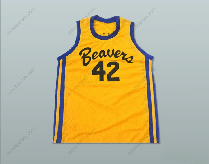 CUSTOM ANY Name Number TEEN WOLF SCOTT HOWARD 42 BEACON BEAVERS BASKETBALL JERSEY Top Stitched S-6XL