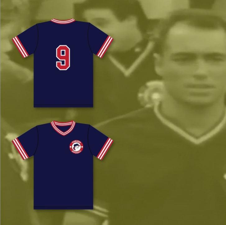 Custom Any Name Number JOE ROGAN FRANK VALENTE 9 PIONEERS AWAY BASEBALL JERSEY HARDBALL SITCOM Top Stitched S-6XL