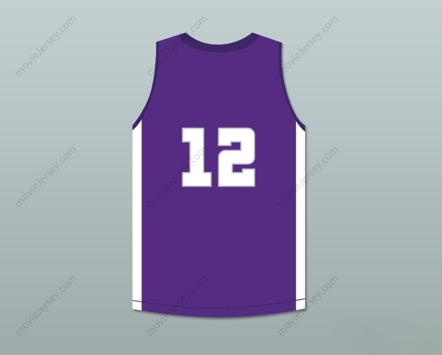CUSTOM ANY Name Number PLAYER 12 CRESTWOOD HIGH SCHOOL KNIGHTS PURPLE BASKETBALL JERSEY Top Stitched S-6XL