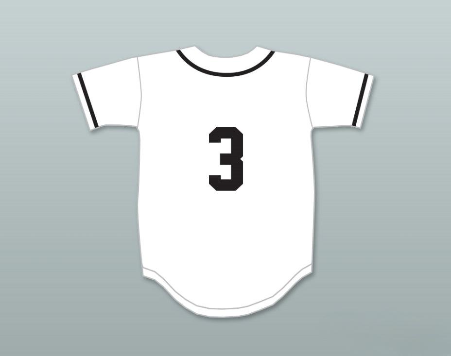 Custom Any Name Number BRUCE HORNSBY 3 SALAMANDERS BASEBALL JERSEY 1ST ANNUAL ROCK N' JOCK DIAMOND DERBY 1990 Top Stitched S-6XL