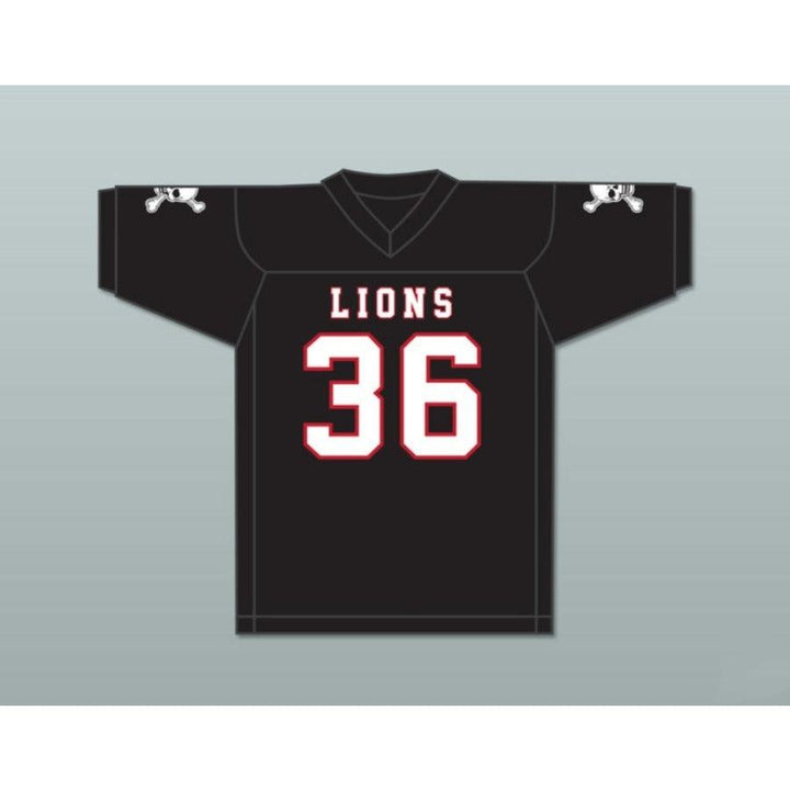 CUSTOM ANY Name Number JAVARIUS TAYLOR 36 EMCC LIONS FOOTBALL JERSEY INCLUDES PATCHES Top Stitched S-6XL