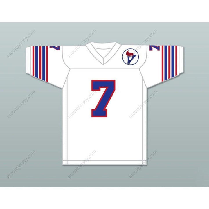 CUSTOM ANY Name Number 1975 WFL DENNY DURON 7 BIRMINGHAM VULCANS Football Jersey Top Stitched S-6XL