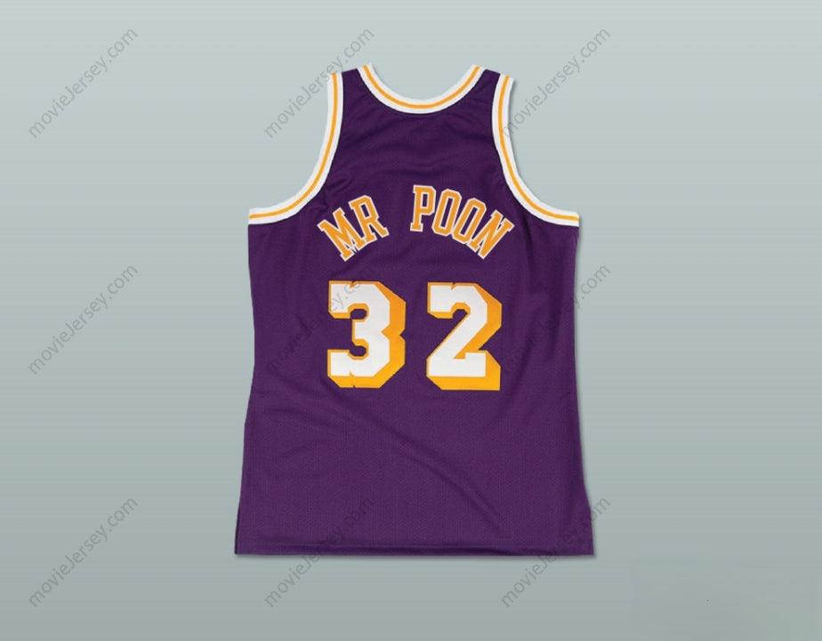 CUSTOM ANY Name Number FLETCH ALIAS SERIES MR. POON 32 BASKETBALL JERSEY Top Stitched S-6XL