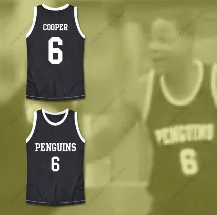 CUSTOM ANY Name Number HANGIN' WITH MR. COOPER MARK COOPER 6 OAKBRIDGE PENGUINS HIGH SCHOOL BASKETBALL JERSEY Top Stitched S-6XL