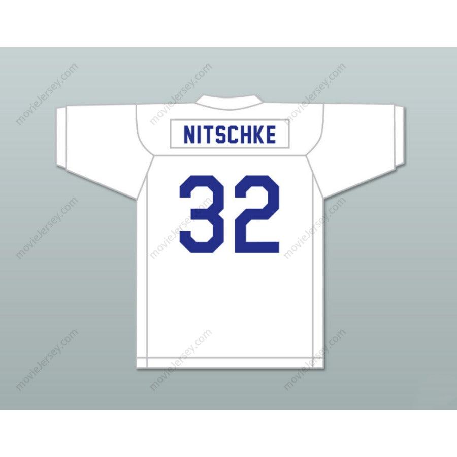 CUSTOM ANY Name Number RAY NITSCHKE 32 PROVISO EAST HIGH SCHOOL PIRATES ROYAL Football Jersey Top Stitched S-6XL