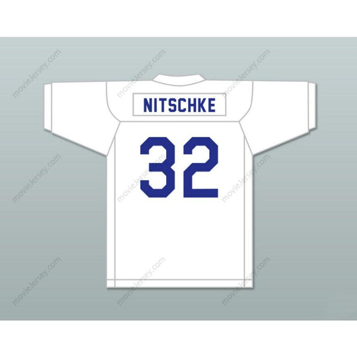 CUSTOM ANY Name Number RAY NITSCHKE 32 PROVISO EAST HIGH SCHOOL PIRATES ROYAL Football Jersey Top Stitched S-6XL
