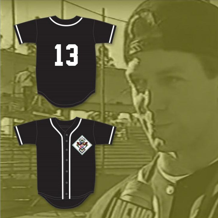 Custom Any Name Number ROGER MCDOWELL 13 AARDVARKS BASEBALL JERSEY 1ST ANNUAL ROCK N' JOCK DIAMOND DERBY 1990 Top Stitched S-6XL