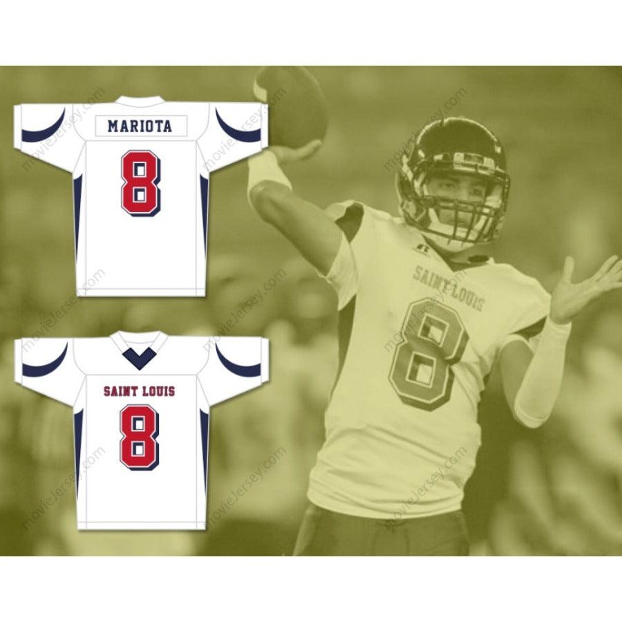 CUSTOM ANY Name Number MARCUS MARIOTA 8 HIGH SCHOOL CRUSADERS FOOTBALL JERSEY Top Stitched S-6XL