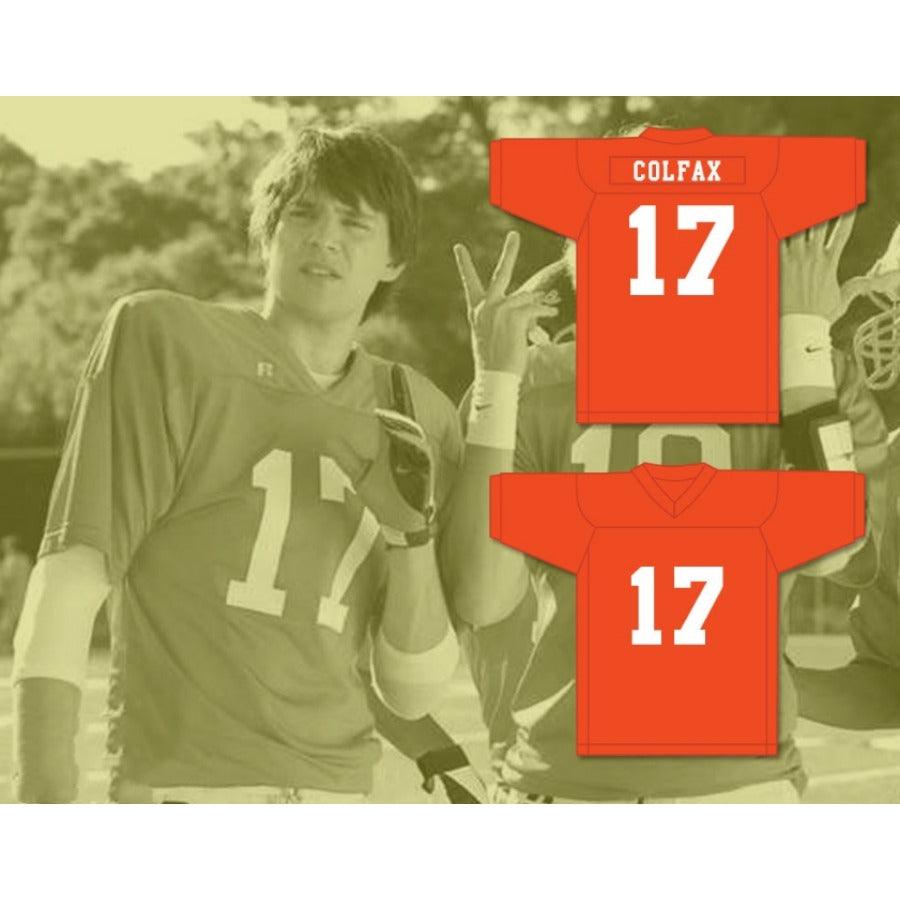 CUSTOM ANY Name Number NICHOLAS D'AGOSTO SHAWN COLFAX 17 GERALD R. FORD HIGH SCHOOL Football Jersey Top Stitched S-6XL