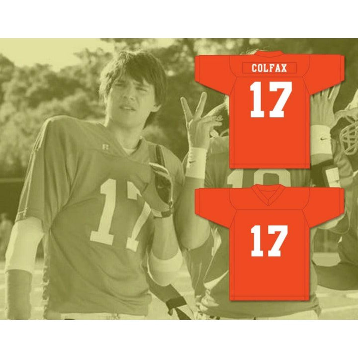 CUSTOM ANY Name Number NICHOLAS D'AGOSTO SHAWN COLFAX 17 GERALD R. FORD HIGH SCHOOL Football Jersey Top Stitched S-6XL