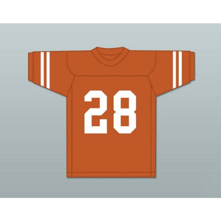 CUSTOM ANY Name Number FREDDIE STEINMARK 28 TEXAS LONGHORNS Football Jersey Top Stitched S-6XL