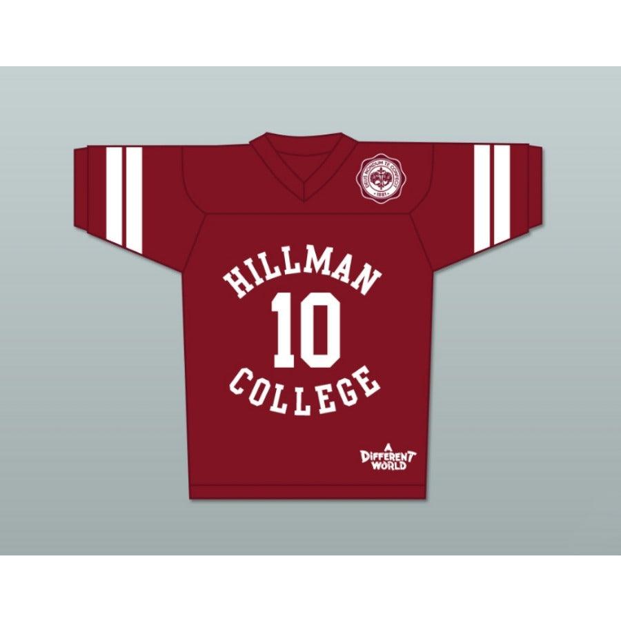 CUSTOM ANY Name Number RONALD RON JOHNSON 10 HILLMAN COLLEGE Top Stitched S-6XL
