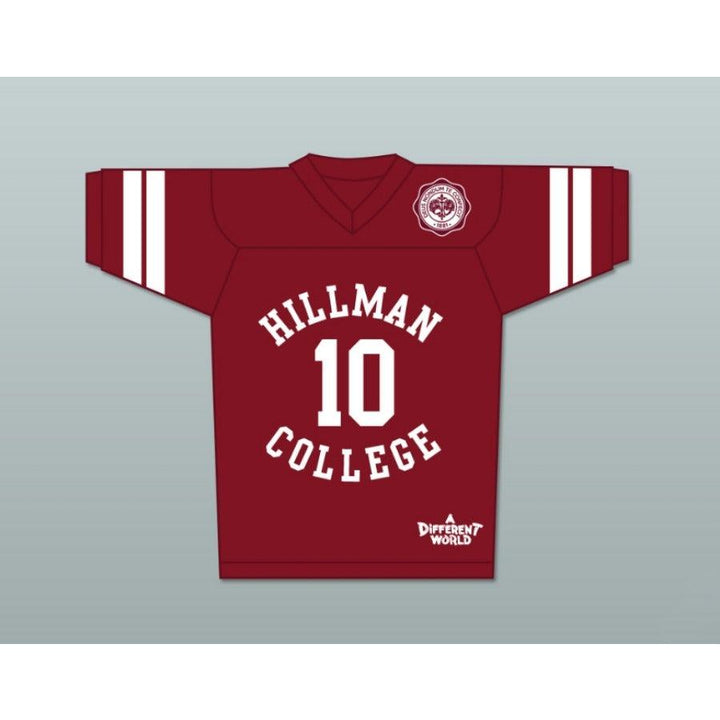 CUSTOM ANY Name Number RONALD RON JOHNSON 10 HILLMAN COLLEGE Top Stitched S-6XL