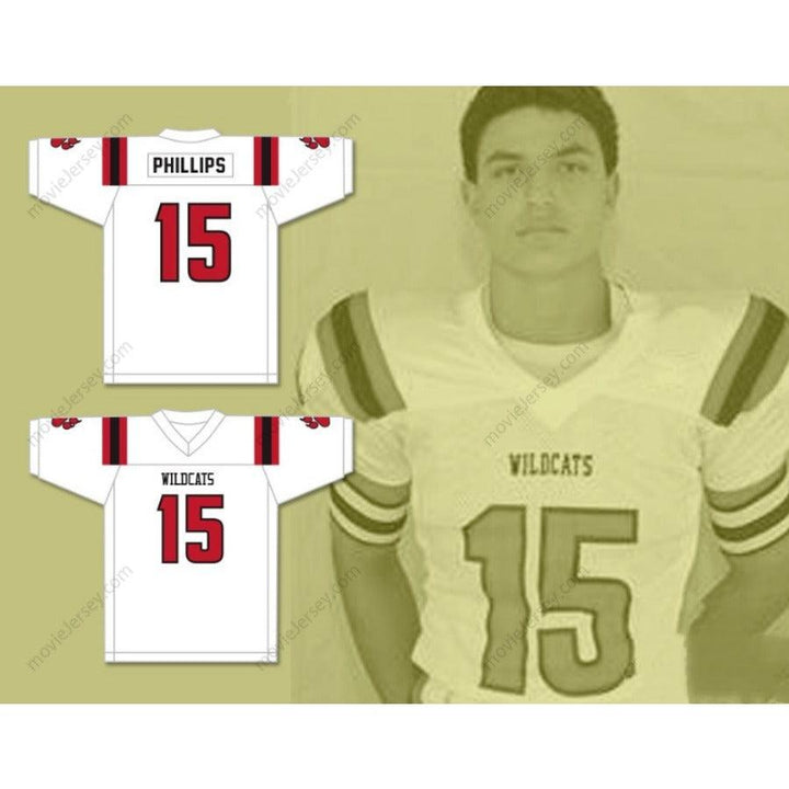 CUSTOM ANY Name JAELAN PHILLIPS 15 REDLANDS EAST VALLEY HIGH SCHOOL Football Jersey Stitched S-6XL