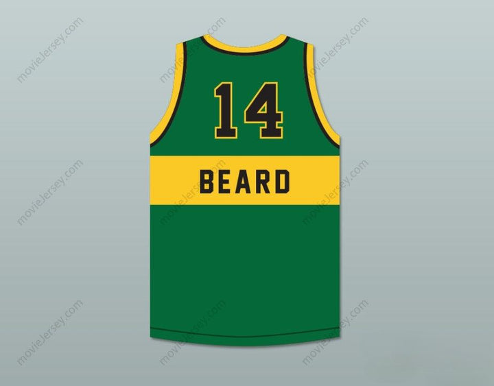 CUSTOM ANY Name Number BUTCH BEARD 14 NEW YORK BASKETBALL JERSEY THE FISH THAT SAVED  Top Stitched S-6XL