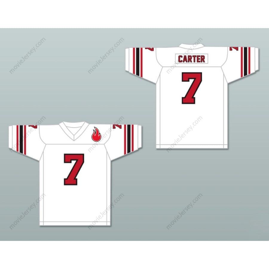 CUSTOM ANY Name Number 1974 WFL VIRGIL CARTER 7 CHICAGO FIRE Football Jersey Top Stitched S-6XL