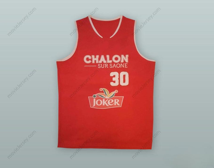 CUSTOM ANY Name Number MICKAEL GELABALE 30 ÉLAN CHALON FRANCE BASKETBALL JERSEY Top Stitched S-6XL