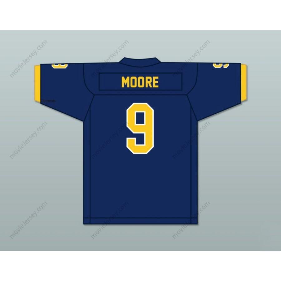 CUSTOM ANY Name Number ELIJAH MOORE 9   AQUINAS HIGH SCHOOL RAIDERS Football Jersey Top Stitched S-6XL