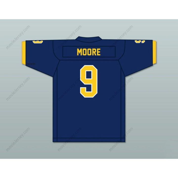 CUSTOM ANY Name Number ELIJAH MOORE 9   AQUINAS HIGH SCHOOL RAIDERS Football Jersey Top Stitched S-6XL