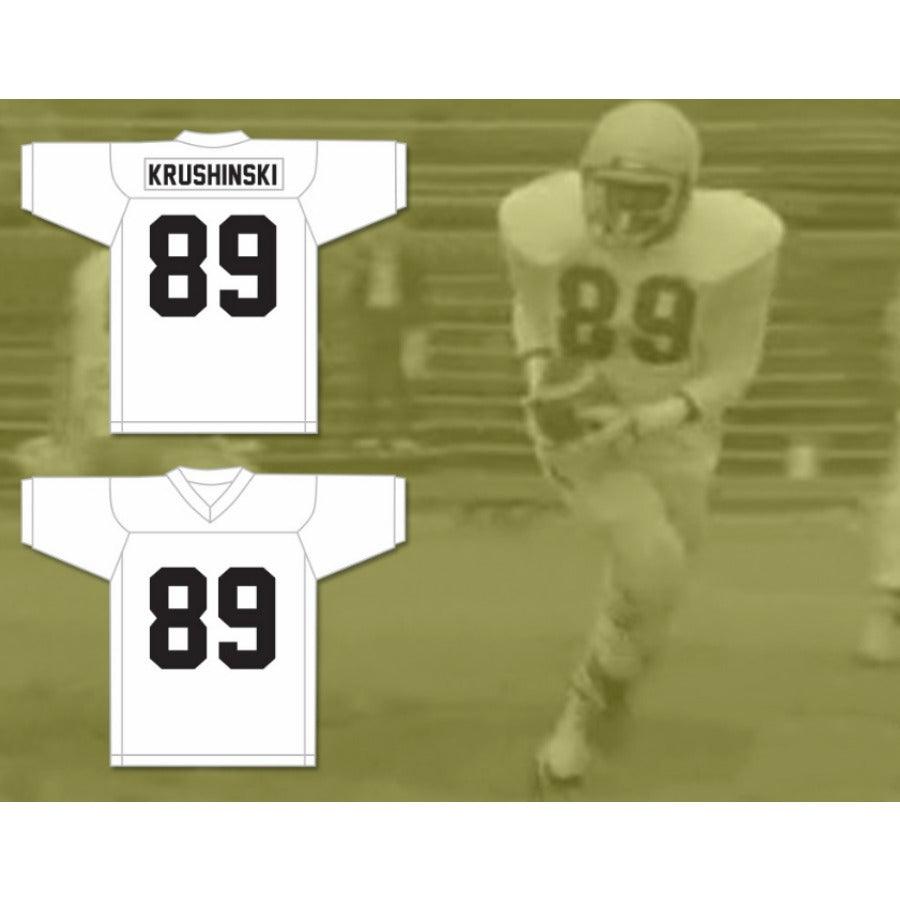 CUSTOM ANY Name Number WOODY HARRELSON KRUSHINSKI 89 CENTRAL HIGH SCHOOL WILDCATS AWAY Football Jersey Top Stitched S-6XL