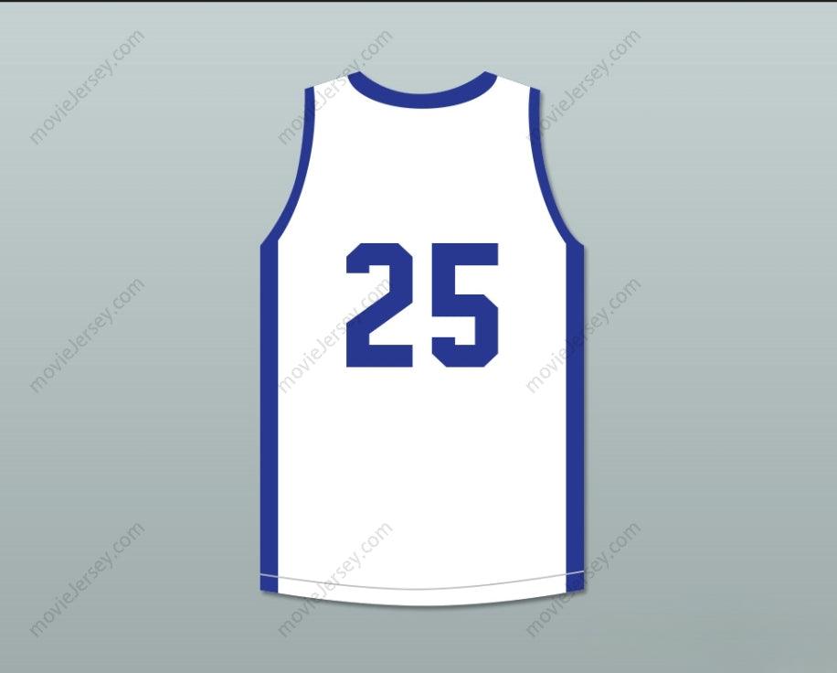 CUSTOM ANY Name Number DOC RIVERS 25 PUSH EXCEL PRO BASKETBALL CLASSIC WHITE BASKETBALL JERSEY 1985 CHARITY EVENT Top Stitched S-6XL