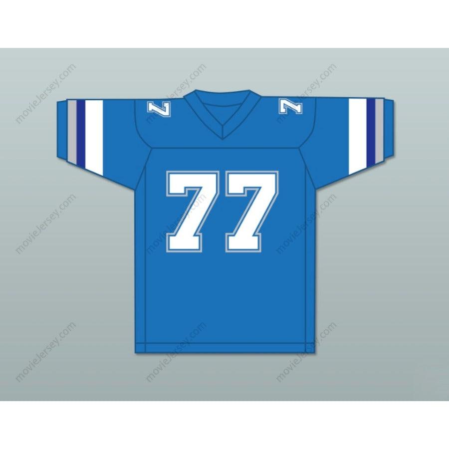 CUSTOM ANY Name Number 1983 USFL JUNIOR AH YOU 77 BOSTON BREAKERS ROAD Football Jersey Top Stitched S-6XL