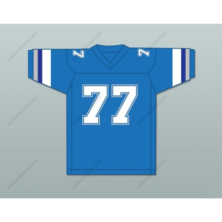 CUSTOM ANY Name Number 1983 USFL JUNIOR AH YOU 77 BOSTON BREAKERS ROAD Football Jersey Top Stitched S-6XL