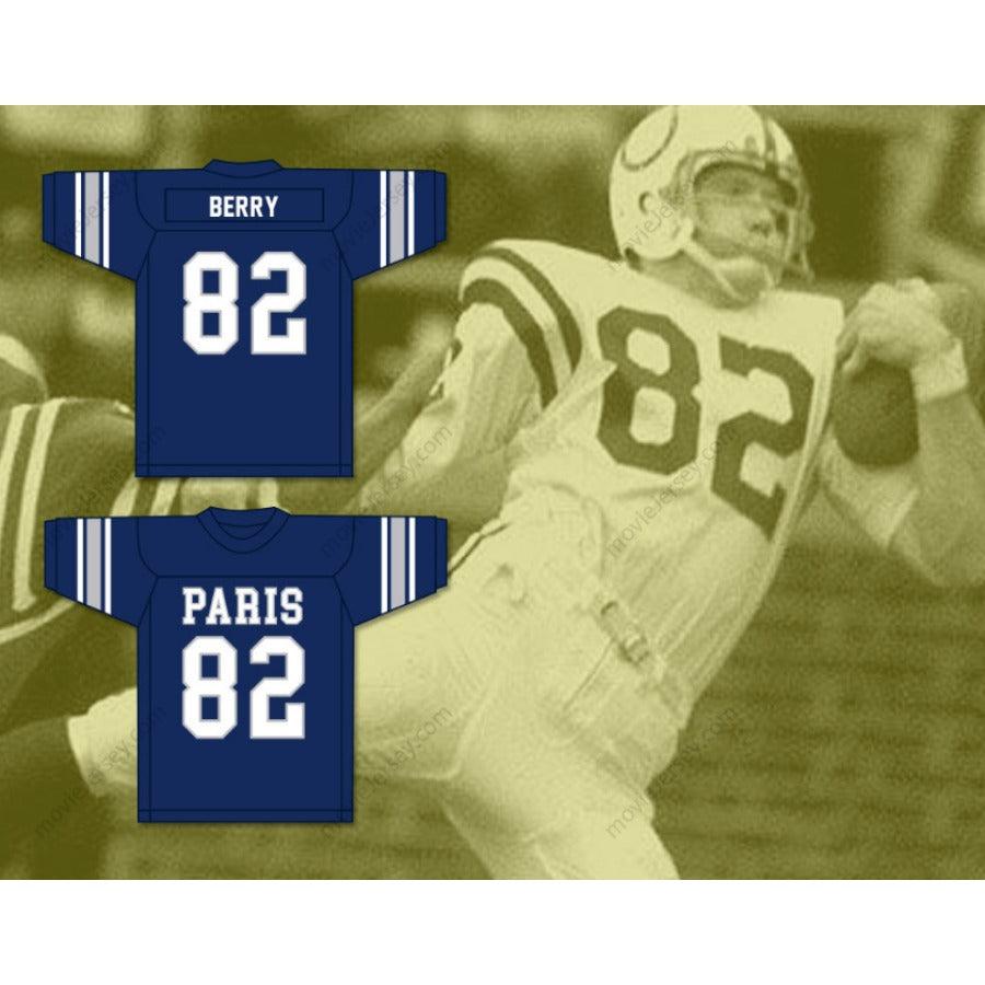 CUSTOM ANY Name Number RAYMOND BERRY 82 PARIS INDEPENDENT SCHOOL DISTRICT WILDCATS Football Jersey Top Stitched S-6XL