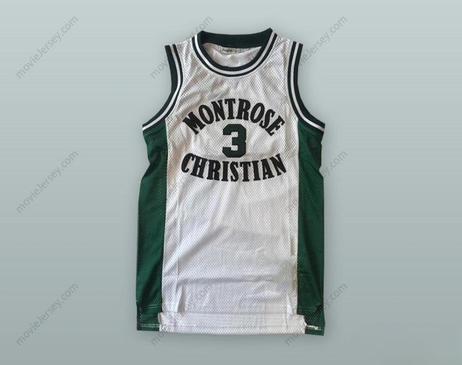 CUSTOM ANY Name Number KEVIN DURANT 3 MONTROSE CHRISTIAN SCHOOL BASKETBALL JERSEY Top Stitched S-6XL