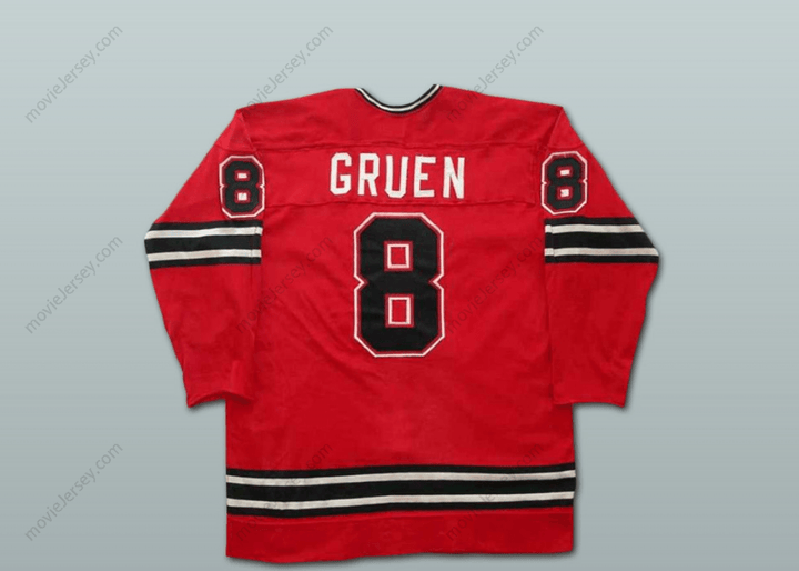 Custom Any Name Number Danny Gruen Michigan Stags Hockey Jersey Top Stitched S-6XL