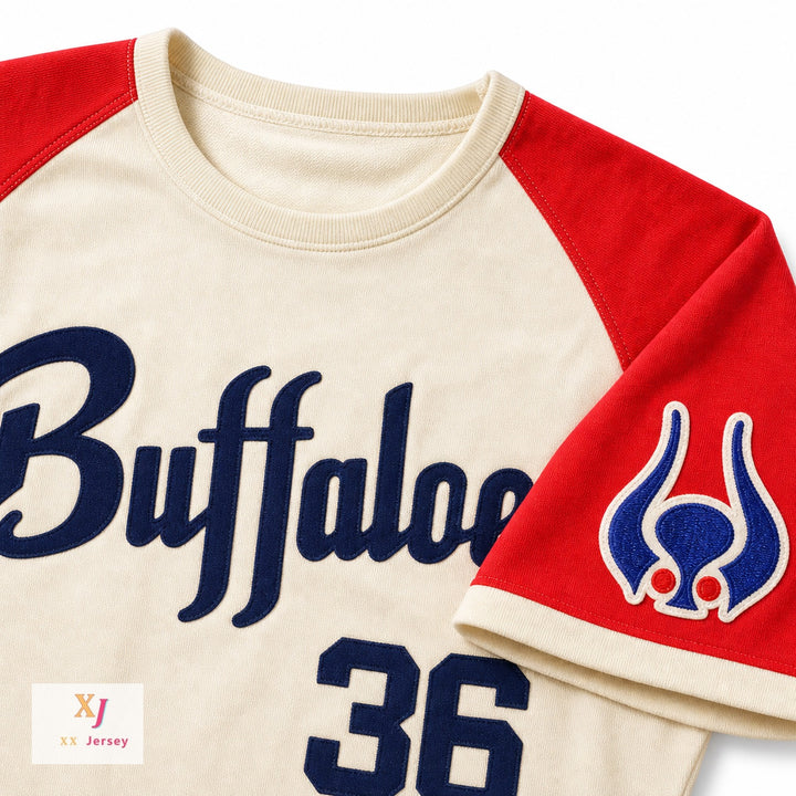 Custom Any Name Number BUFFALOES YOSHII 36 JAPAN BASEBALL JERSEY ANY NAME OR NUMBER NEW Top Stitched S-6XL