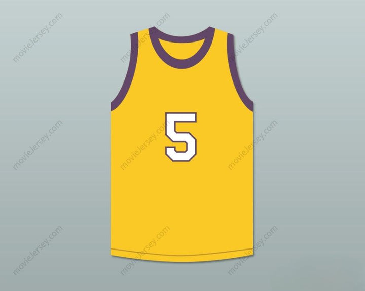 CUSTOM ANY Name Number SAFFRON JOHNSON 5   BASKETBALL JERSEY MADTV SKIT Top Stitched S-6XL