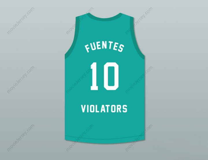CUSTOM ANY Name Number DAISY FUENTES 10 VIOLATORS BASKETBALL JERSEY 3RD ANNUAL ROCK N' JOCK B-BALL JAM 1993 Top Stitched S-6XL