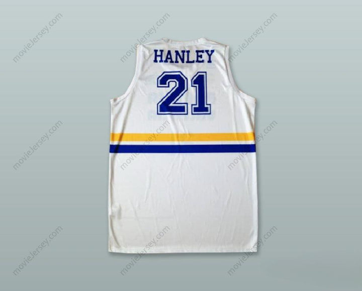 CUSTOM ANY Name Number HANLEY 21 PAMESA VALENCIA WHITE BASKETBALL JERSEY Top Stitched S-6XL